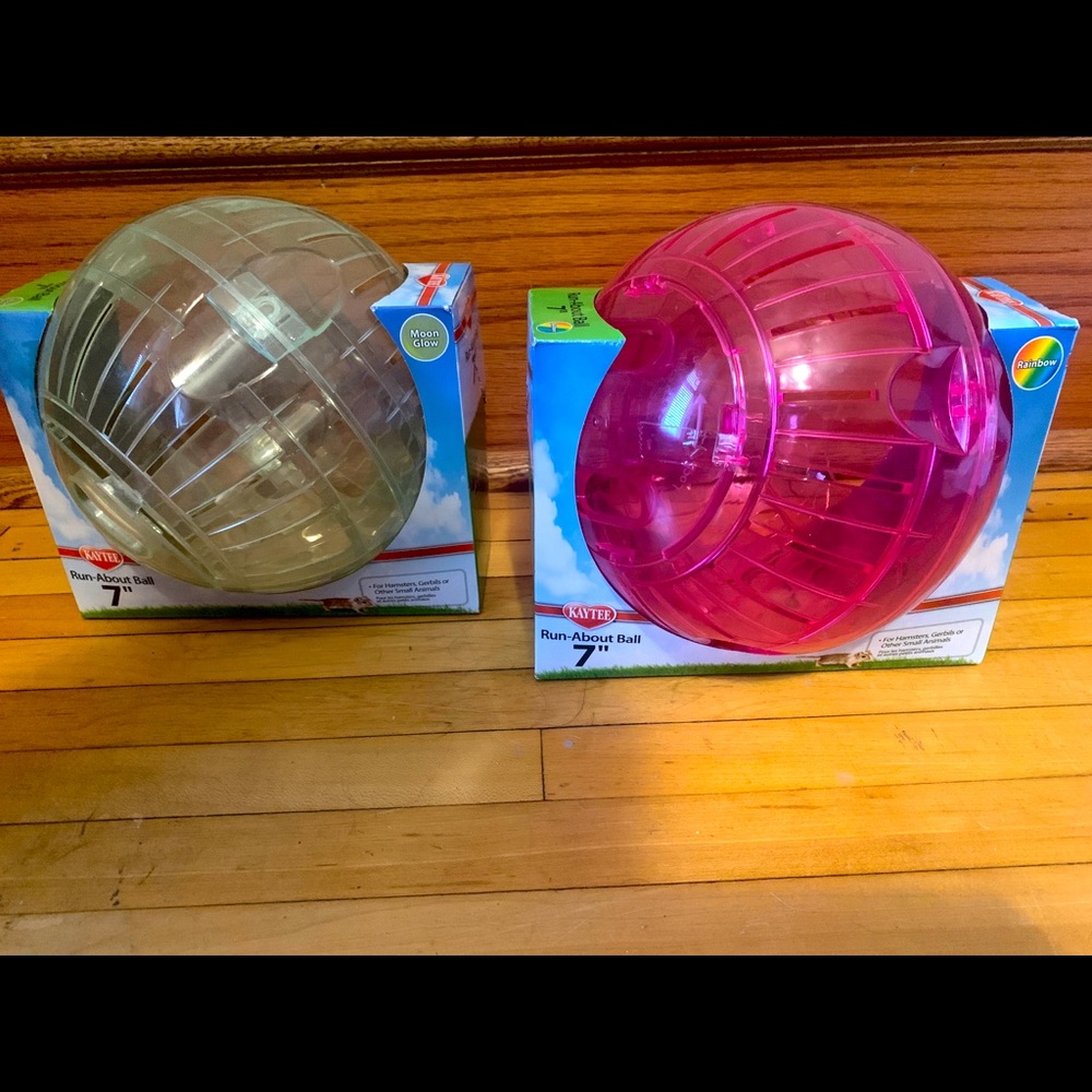 SOLD! Hamster balls!